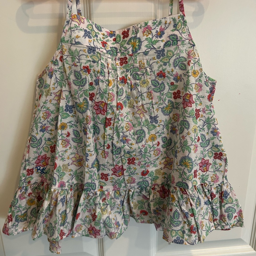 Polo Ralph Lauren Floral Sleeveless Top and Pants Set - Picture 9 of 10